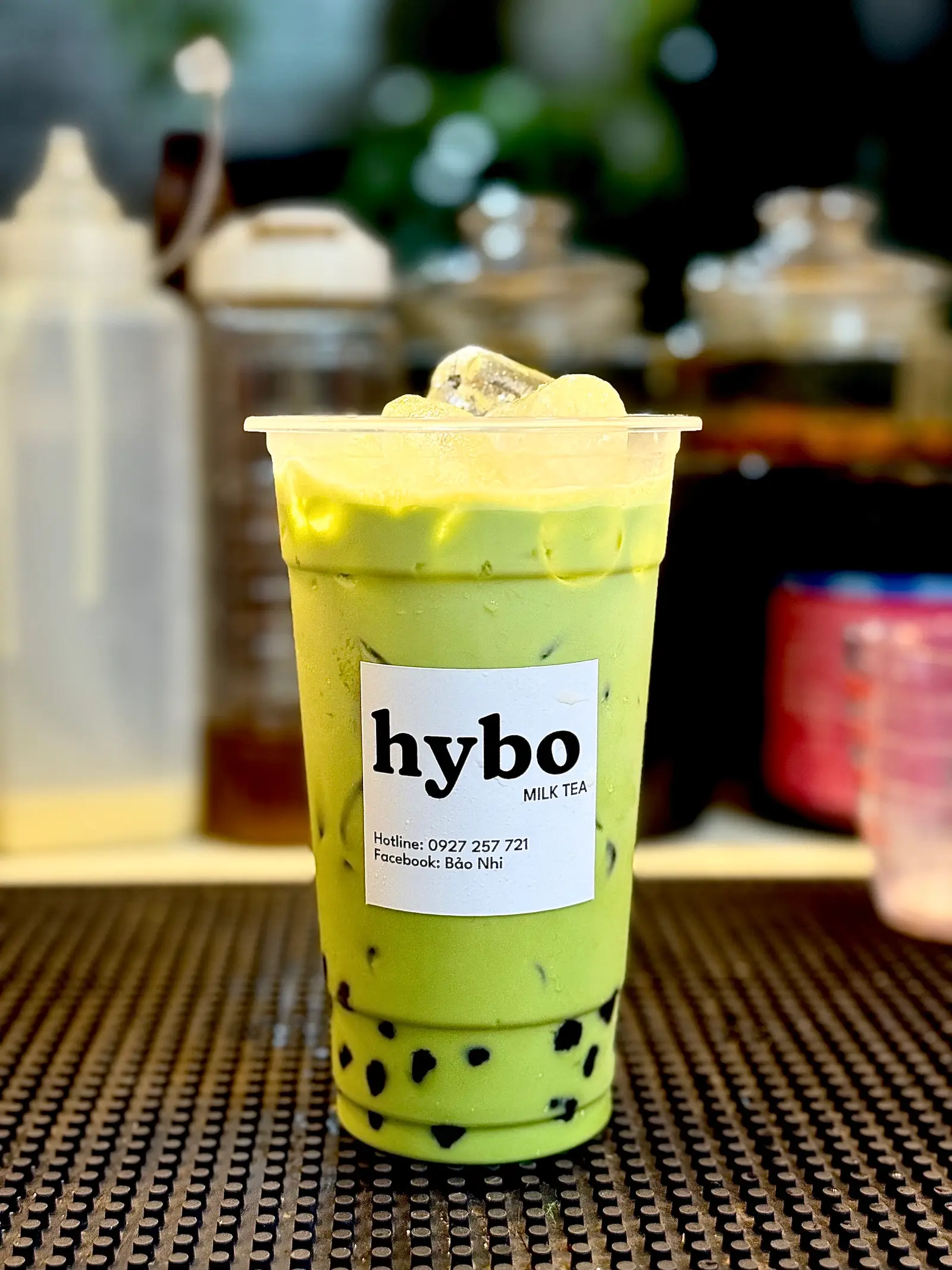 Hình ảnh Trà sữa Thái xanh
