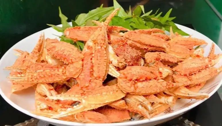 Hình ảnh Càng ghẹ rang muối