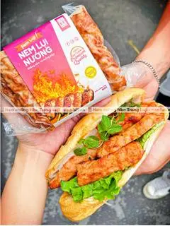 Hình ảnh Bánh Mì Nem Nướng