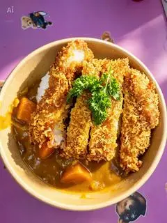 Hình ảnh Kare Chicken Katsu - Cà ri Gà Chiên xù