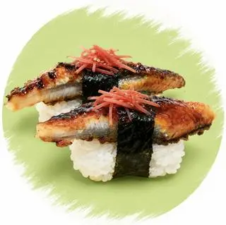 Hình ảnh Nigiri lươn nướng sốt unagi
