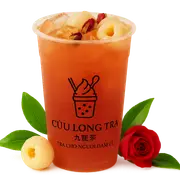 Hình ảnh Trà vải hoa hồng ( size 700 ml)