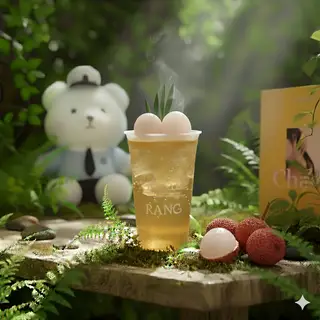 Hình ảnh Trà vải hoa hồng