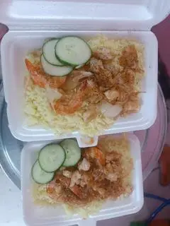 Hình ảnh Cơm Mực Cháy Tỏi