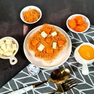Hình ảnh Bông Lan Trứng Muối Gà Cay Mini