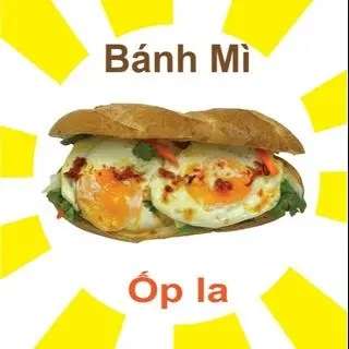 Hình ảnh Bánh Mì Ốp La 2 Trứng