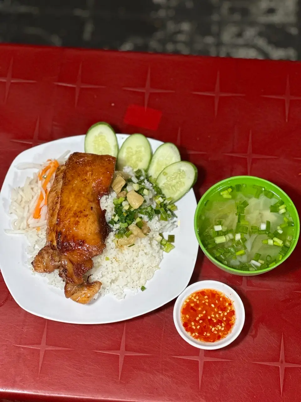 Hình ảnh cơm gà nướng 