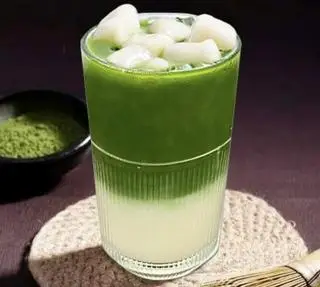 Hình ảnh Matcha latte mochi