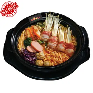Hình ảnh Mỳ lầu thái cuộn nấm