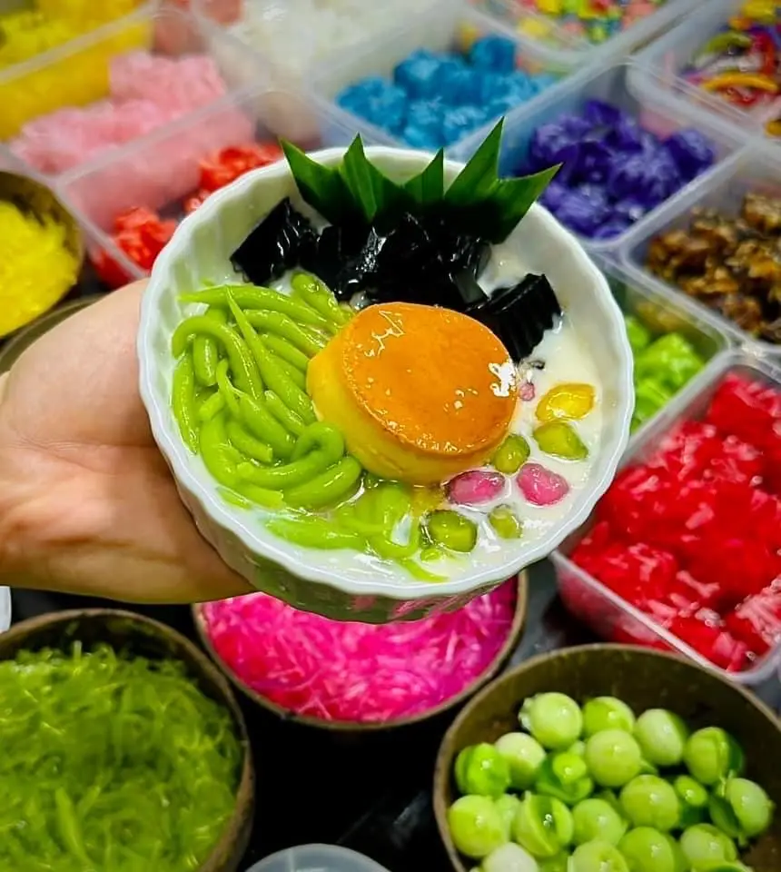 Hình ảnh CHÈ BÁNH LỌT SƯƠNG SÁO FLAN