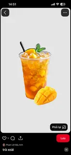 Hình ảnh trà xoài 