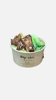 Hình ảnh Cơm sườn que rim ngũ vị