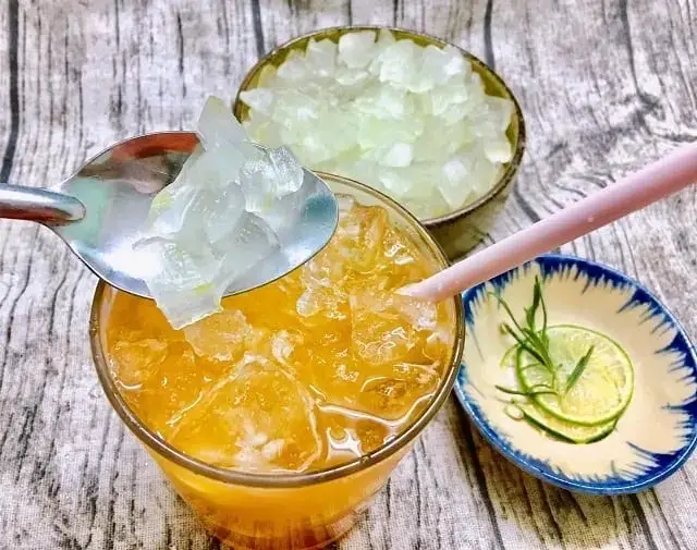 Hình ảnh trà tắc nha đam