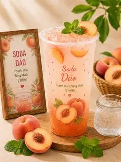 Hình ảnh Soda Đào