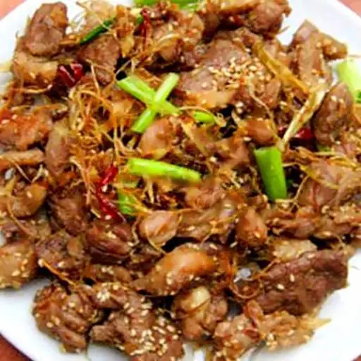 Hình ảnh Vịt xào xả ớt nửa con
