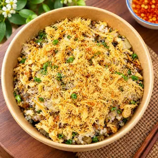 Hình ảnh Cơm Chiên Tỏi Trà Bông 