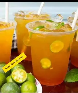 Hình ảnh Trà Kim Quất Chanh Leo Khổng Lồ 800ml