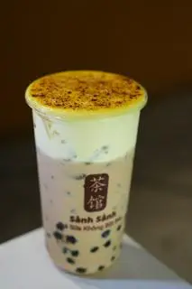 Hình ảnh Trà oolong sữa kem trứng nướng