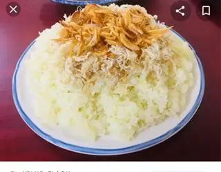 Hình ảnh Xôi ruốc gà xé hành phi