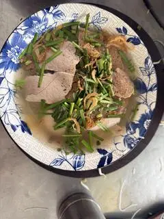 Hình ảnh hủ tiếu thịt/ bò viên
