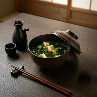 Hình ảnh Súp miso rong biển - miso soup