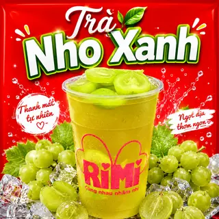 Hình ảnh Trà Nho Xanh - Size L