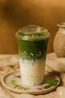 Hình ảnh Matcha sữa gấu