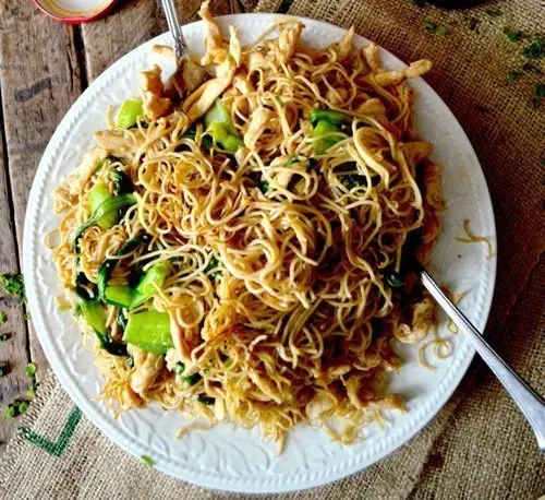 Hình ảnh Mỳ xào gà