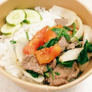 Hình ảnh Cơm Bò xào cần