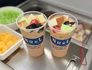 Hình ảnh Trà sữa Thái đỏ full topping
