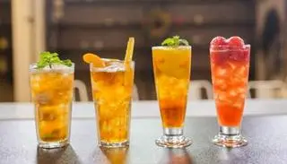 Hình ảnh Trà dâu dứa thơm