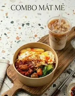Hình ảnh combo mát mẻ 2(mì đặc biệt full topping + trà tắc hoặc Cocacola)