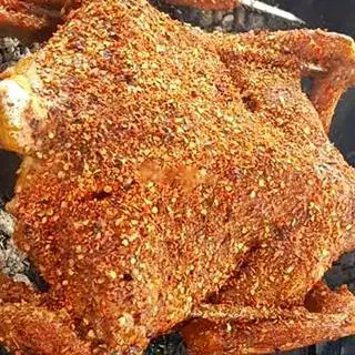 Hình ảnh Gà nướng muối ớt siêu cay