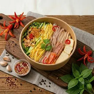 Hình ảnh Bún Nước Tương Đặc Biệt Mini