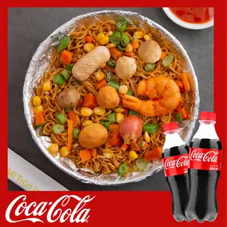 Hình ảnh Mì Thập Cẩm + Coca