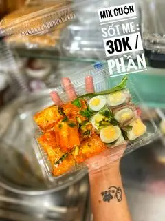 Hình ảnh Cuộn Mix 2 màu ( Kèm sốt me ) 