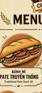 Hình ảnh Bánh mì pate truyền thống