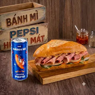 Hình ảnh Combo Bánh Mì Sài Gòn Best Seller + 1  Pepsi 