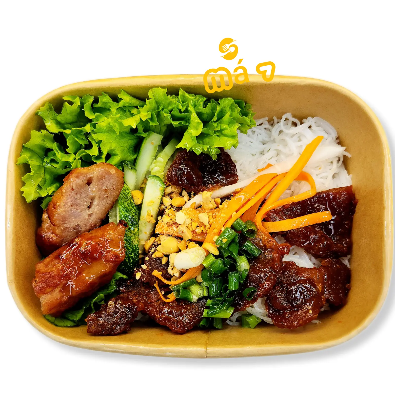 Hình ảnh BÚN THỊT NƯỚNG + NEM NƯỚNG