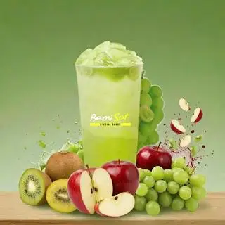 Hình ảnh Trà trái cây Nho tươi Kiwi Táo Đỏ