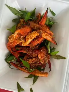 Hình ảnh càng ghẹ rang muối 
