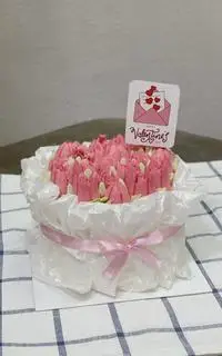 Hình ảnh Bánh Kem Mini Vườn Hoa Tulip