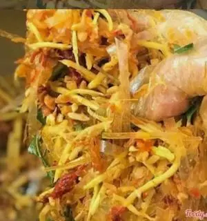 Hình ảnh bánh tráng trộn sẵn 