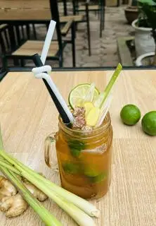 Hình ảnh Trà gừng chanh sả ô mai