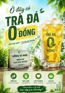 Hình ảnh Trà Đá 0 Đồng 