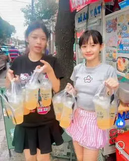 Hình ảnh trà tắc xí muội thạch dừa