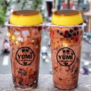 Hình ảnh Milo Dầm Trân Châu Bánh Flan (Size 700ml)