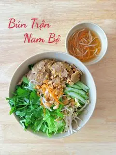Hình ảnh Bún Trộn Nam Bộ