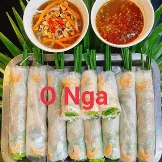 Hình ảnh gỏi cuốn tôm tai heo(10 cái) chấm mắm nêm