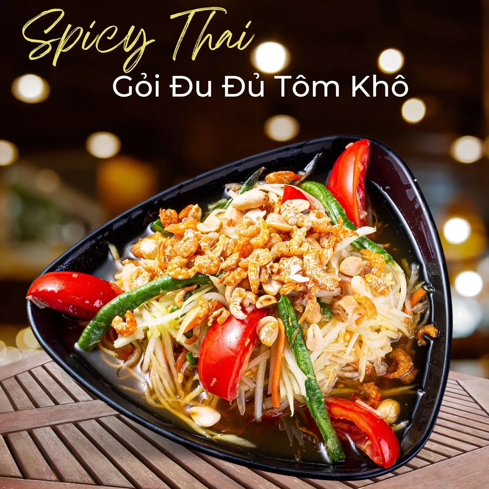 Hình ảnh Gỏi Đu Đủ Tôm Khô - Somtum with Dried Shrimp